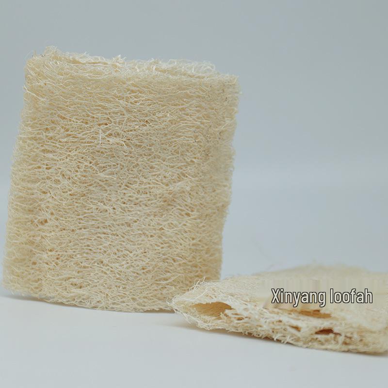 Natural Luffa Brush: Multi-Purpose Dish Scrubber & Bathing Sponge with Massage & Water Absorption Features