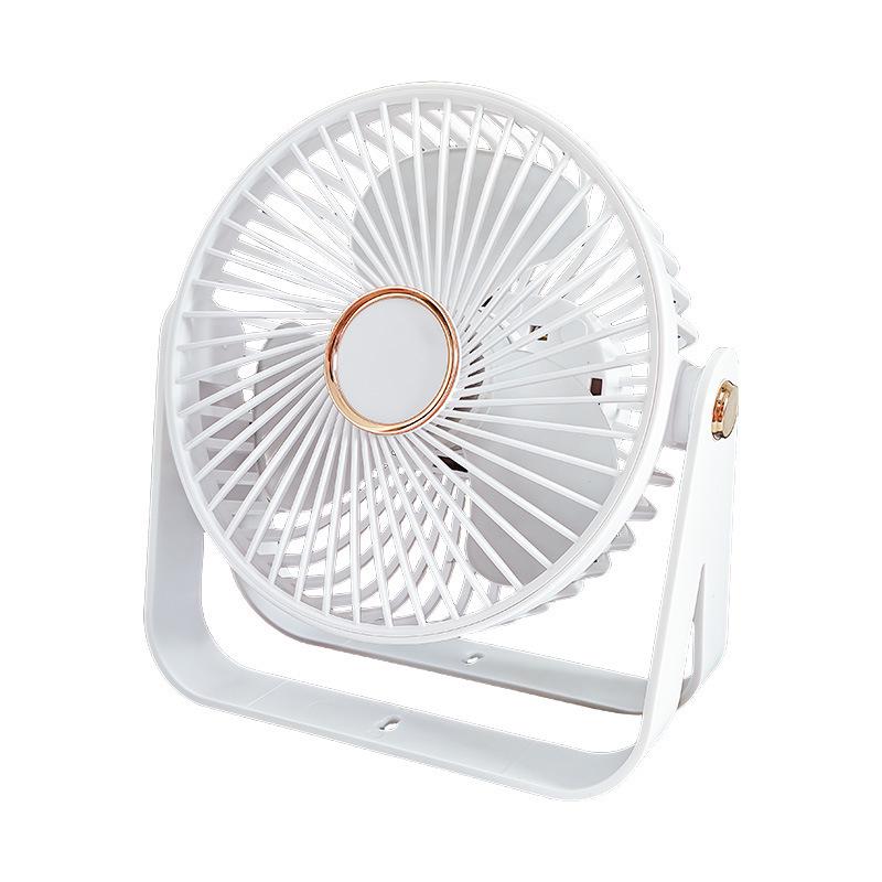 

USB Rechargeable Wall-Mounted & Tabletop Office Fan - Compact, Strong Air Circulation for Desktop Use 180 x 165 x 82 mm білий
