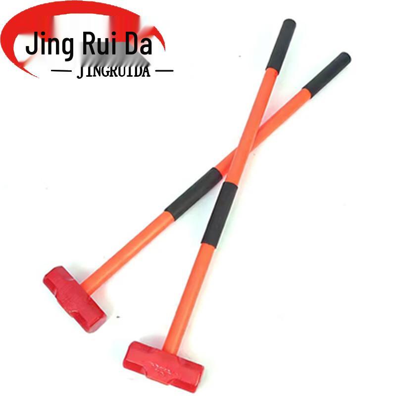 JINGRUIDA Rubber Handle Sledgehammer