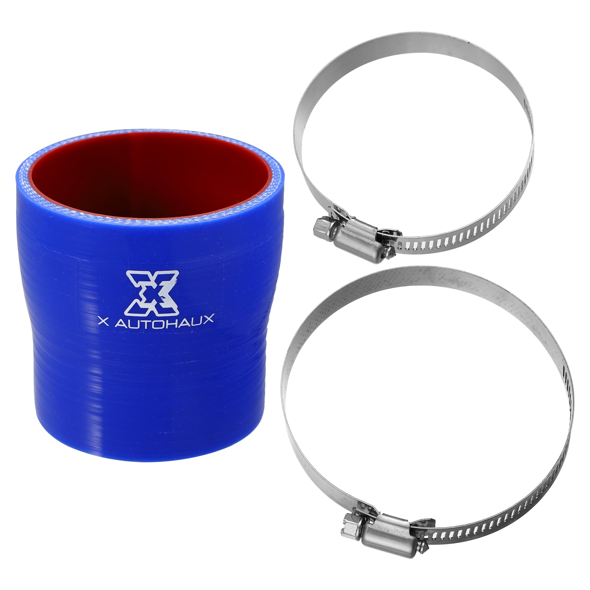 

X AUTOHAUX Silicone Hose, Straight Silicone Pipe, Radiator Hose, Inner Diameter 2.5 - 2.8 64x70mm чорний