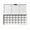 Empty Watercolor Palette Multiple Grid Options Artist's Travel Kit Compact Size Paint Pan