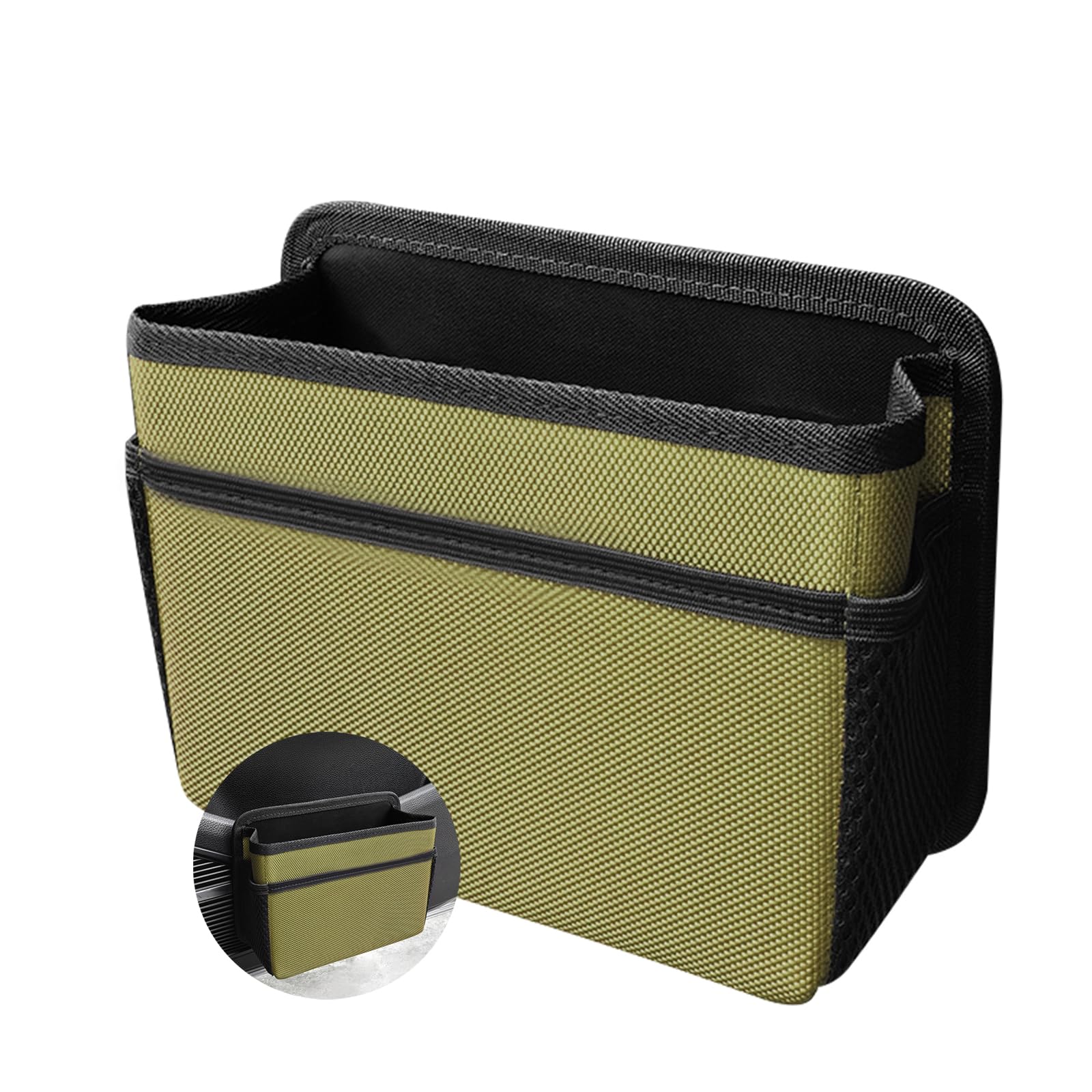 

Автомобильный мусор Многофункциональный, Автомобильный мешок для мусора, Автомобильный органайзер для хранения, Маленький, Большая вместимость, Подвесной Cover зелёный