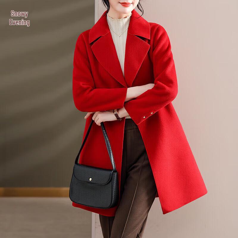 

Elegant Double-Sided Coat for Middle-Aged Women 4XL