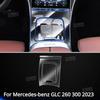 For Mercedes-benz GLC 260 300  Gearbox Panel Navigation Screen Automotive Interior TPU Protective Film Anti-Scratch Sticker