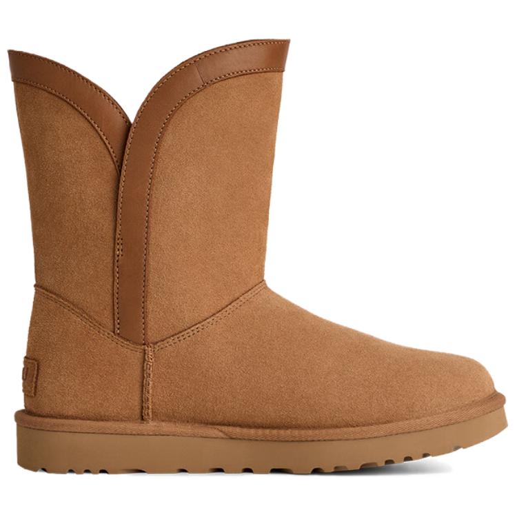 UGG Classic Novelty Retro Fashion Snow Boots Women boots Chestnut 1174515-CHE