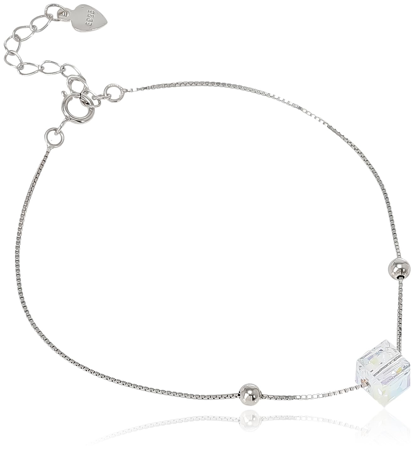 

[Variable Cheap] S925 Silver Bracelet 8B-G-65