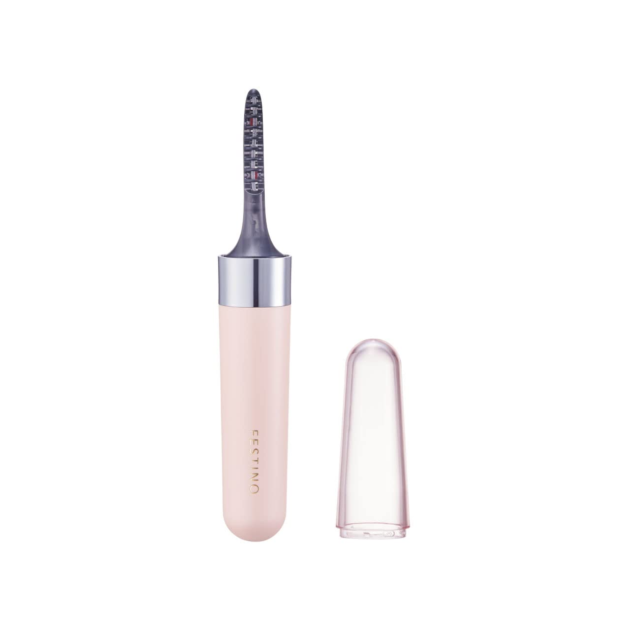 

FESTINO Rechargeable Hot Eyelash Curler Rechargeable Heating Eyelash Curler for Curling and Eye with Malfunction Prevention Compact Size for Easy розовый