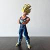 27cm/10.63inch Anime Dragon Ball Majin Vegeta Figure Replace Head Super Saiyan Action Figures Collection Model Toys Z Round Sensory Compression Bouncy