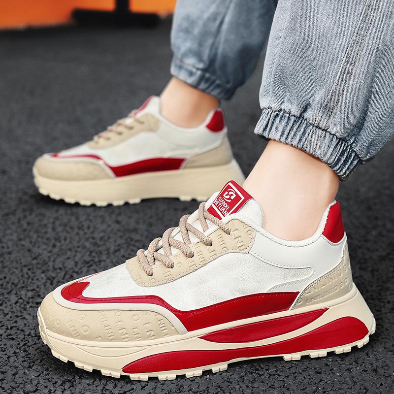 Nuove scarpe da corsa ammortizzate alla moda per esterni da uomo in mesh traspirante scarpe sportive versatili leggere