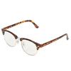 CLASSIC OUTDOOR UV400 Polarized Half Frame Sunglasses with Clear Colored Suitable for Night Driving No Accessories [What Say] Lenses, Lenses,