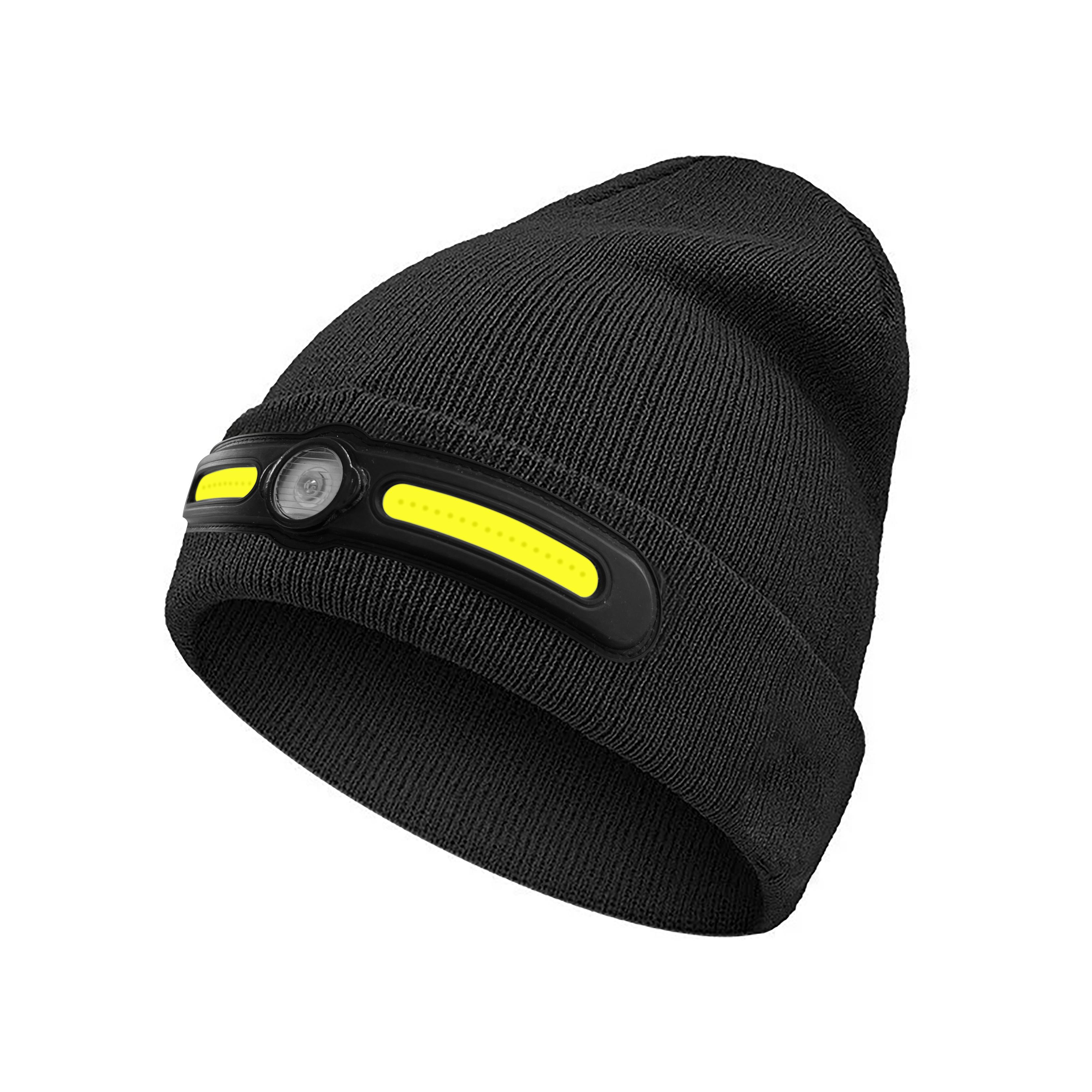 

COB Head Light Winter Cycling Cap Windproof Keep Warm Skiing Cap Road Cycling Warm Hat Snow Outdoor Sport Bike Winter Fleece чёрный