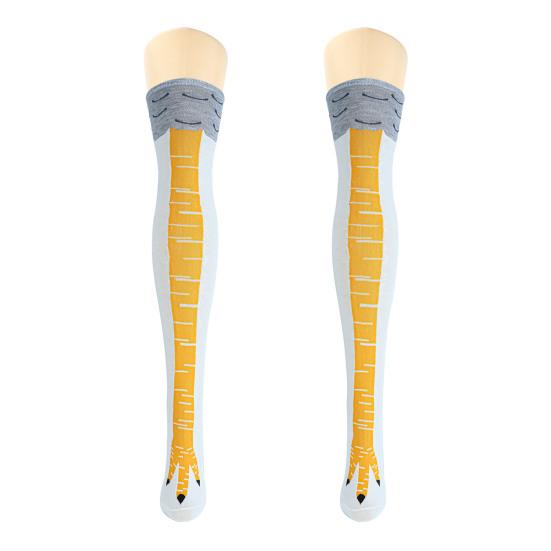 

Смешные носки с куриными ножками для мужчин и женщин, новинка, носки с куриными ножками, гольфы, подарки для взрослых оранжевый