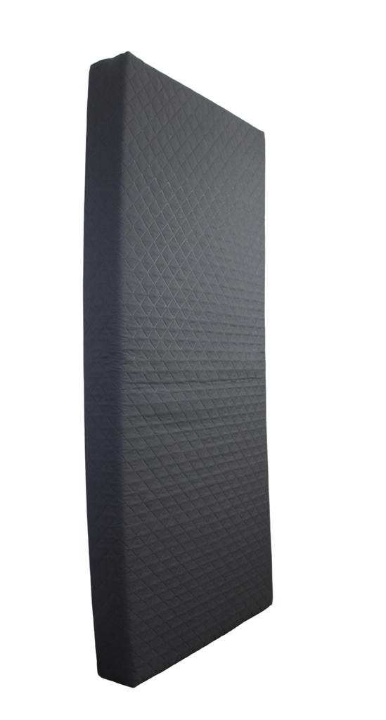 QUILTED MATTRESS COVER BLACK QUILTED MATTRESS COVER BLACK 70x180x24
