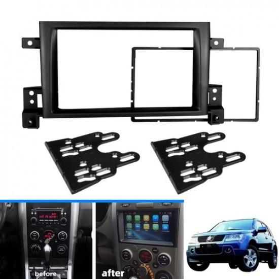 7Inch 2Din Fitment 2005-2014 Suzuki Grand Vitara Stereo Radio Fascia Panel Frame