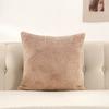 Plush Velvet Pillow Cover Premium Teddy Fleece Sofa Cushion Case Office Nap Pillow Seat Back Support Home Decor Throw Pillowcase