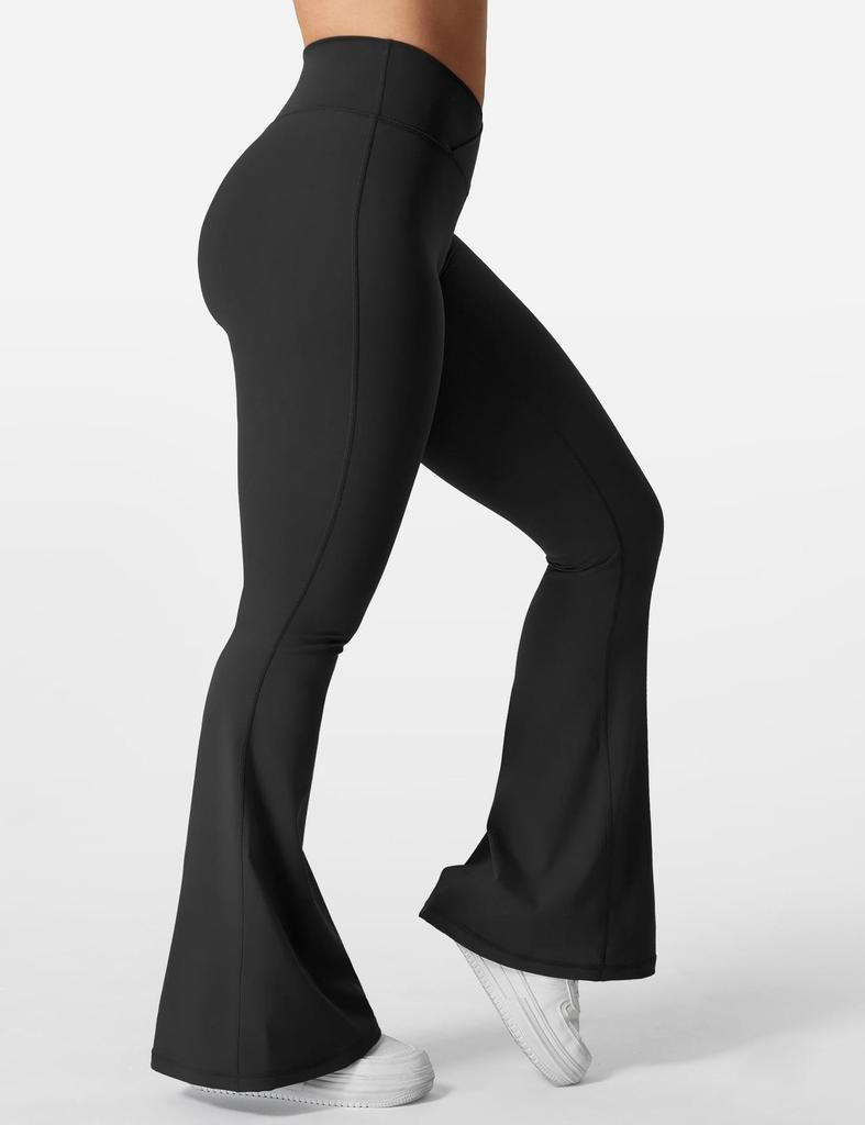 Europäisch-Amerikanische Nylon-Kreuzbund-Schlag-Yogahose für Damen
