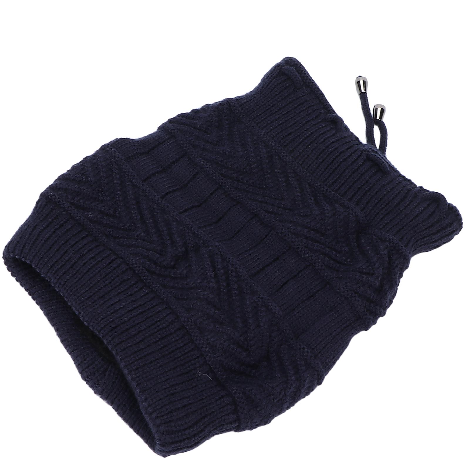 

Шапка-бини с зарядкой через USB, вязаная шапка двойного назначения, теплая, с подогревом, шарф с круговой петлей для женщин