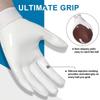 Polyester Football Gloves Adjustable Wrist Strap for Sports & Outdoor Activities Rugby Gloves Water Resistant Breathable  Gloves