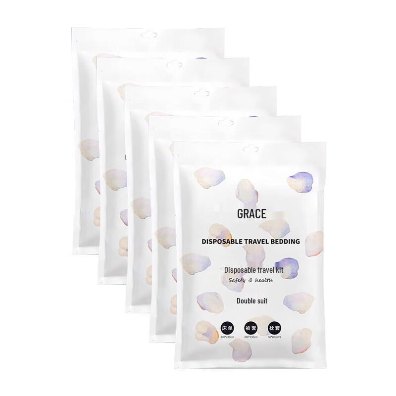 Grace Disposable Travel Bedding Set