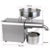 1500W Household Oil Presser Stainless Steel Oil Press Machine EU/US Plug Peanut Olive Oil Maker