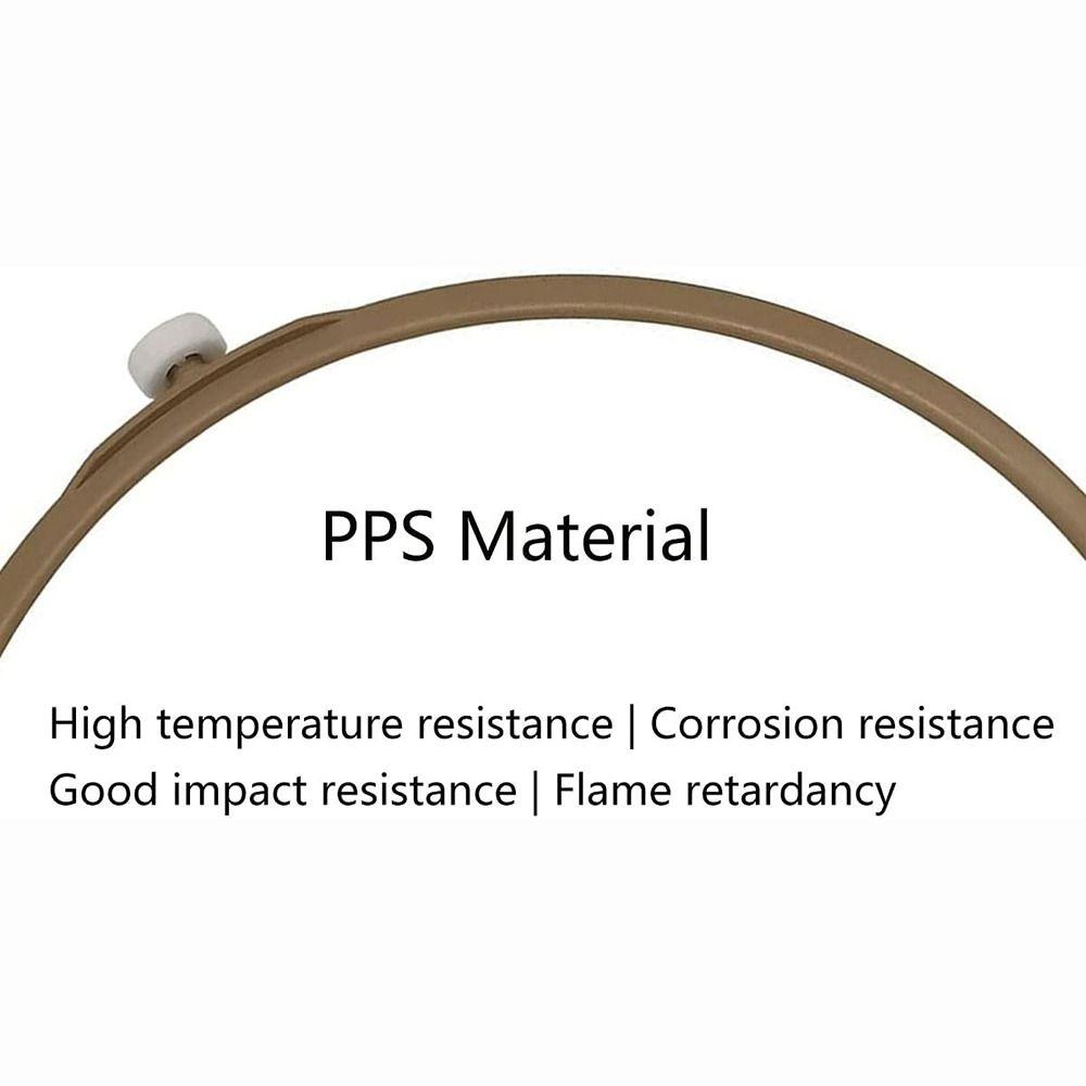 17.8CM/18.9CM/22CM Mikrowellenherd Rollenhalter Universal Drehbarer Ring Unterstützung