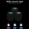 Outdoor Portable Bluetooth-compatible Speaker Waterproof Wireless Speaker with Powerful Bass Lights for Camping Travel Hiking