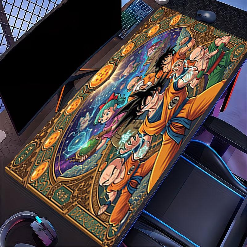 Dragon Ball Print Mouse Pad, for Keyboard Pad Laptop PC Mat for Office Home Use, Desk Decor, Perfect Birthday Gift for Gamers