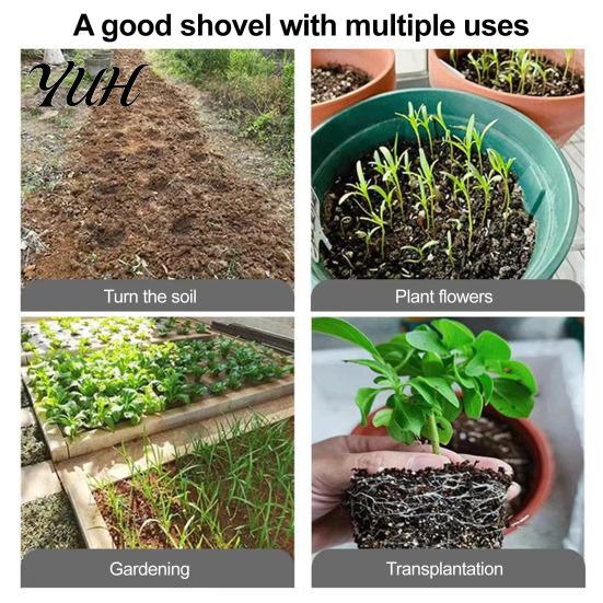 Vegetable Patch Hand Shovel Stainless Steel Garden Trowel, Narrow Pointed Gardening Shovel, Wild Harvesting Digging Tool for Planting, Weeding,