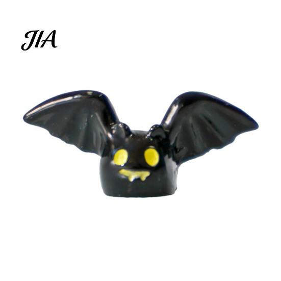 Halloween Miniature for DIY Landscaping Ornament, Skeleton Tombstone Miniature, Cute Mini Grim Reaper Bat Decor Haunted House Displays Figurine