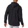 Reebok Solid Color Full Zip Fleece Hoodie Men hoodies Black EC0900