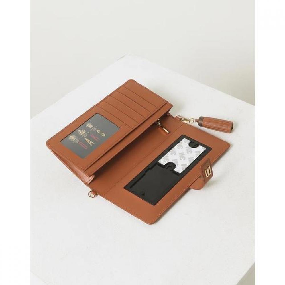Daks Brown Check Leather Phone Case Dcho1e328w2