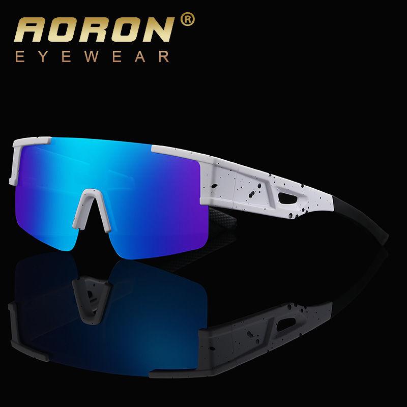 AORON Cycling Sunglasses Outdoor Fashion Polarized Sunglasses for Men Women Fishing Driving Skiing Glasses