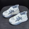 Hollow and breathable mesh dad shoes for women 2025 summer new thick-soled versatile casual sports super fire little white shoes for women