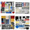 Technical Parts Liftarm Beams Conector Gear Pin Link Wheel MOC Bricks Compatible All Brands High-Tech Assemble Building Blocks