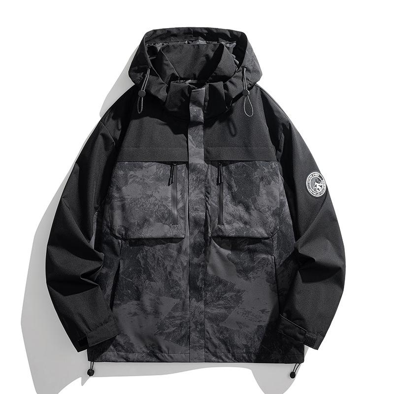 

Autumn and winter new down jacket liner two pieces of detachable men s and women s warm windproof jacket loose men s jacket 3XL