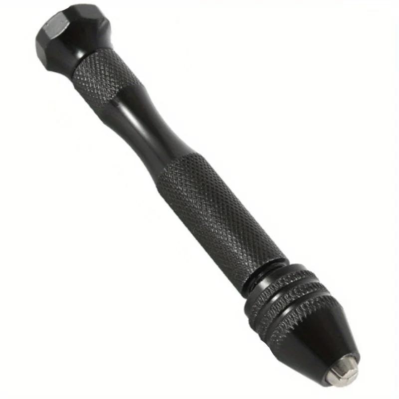 0.3-3.4mm Black Punching Tool 10pc Twist Drill Manual Set for Playing Amber Thousand Eyed Diamond Bodhi Walnuts.