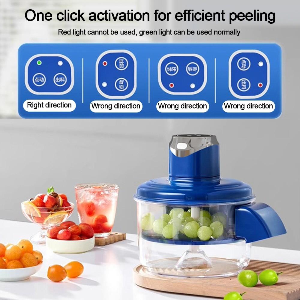 Effortless Peeling Electric Grape Peeling Machine Garlic Peeler Machine  Fruit Peeler Tool