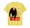 Mothman Point Pleasant West Virginia Figura Criptídeo Arte Camiseta