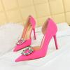 BIGTREE Sexy Weiß Damen Kleid Sandalen Spitze Party Strass Seide 10.5CM Dünne Absätze Büro Dame Lässig Damen Schuhe