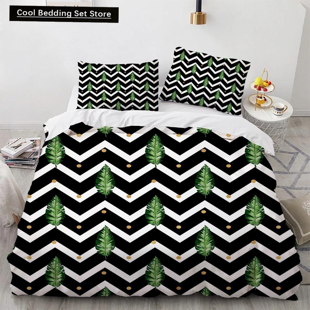 Sunflower King Queen Duvet Cover Striped Floral Bedding Set for Kids Teens Adults Colorful Flowers 23pcs Polyester Quilt Cover