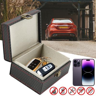 Autoschlüsselblocker, Faraday-Box, Autoschlüssel-Signalblockierungskäfig, schlüsselloser Zugang, Autoschlüssel-Box, Diebstahlschutz, Faraday-Box für schlüssellose Autoschlüssel