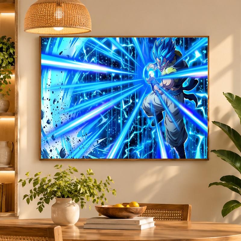 5D Diamond Painting Gogeta DIY Full Drill Diamond Art Kit Home Decoration