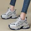 Inner heightening women's shoes 9cm new breathable dad shoes platform mesh small sports casual shoes women A5033
