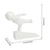 Cute Human Door Stopper Dedecorative Door Stopper Non-Slip Door Stop Wedge For Home Office Floor Bedroom Living Room