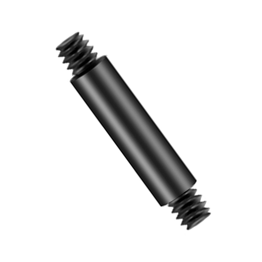 24mm-144mm Long Rod Male 1/4 To Male 1/4 Thread Mount Connecting Screw for DSLR Camera Photo