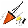 Sea Anchor Drift Sock PVC Drogue Foldable Cone Shape Glide for