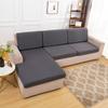 Elastic Sofa Seat Cover Solid Color Stretch Sofa Cushion Cover L Shape Slipcover For Living Room Furniture Protector
