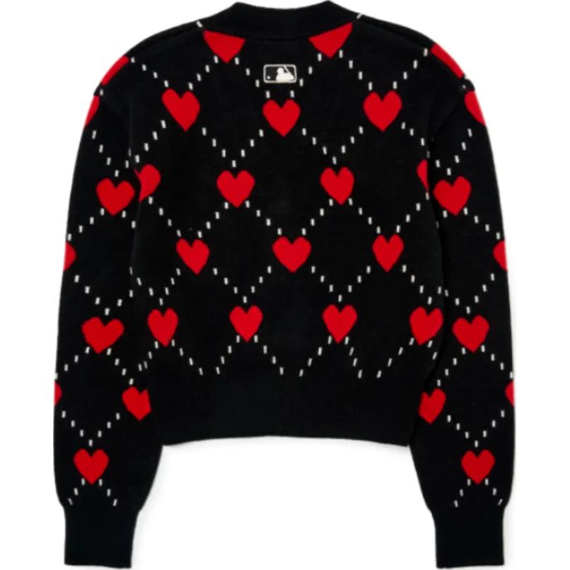 New MLB Knitwear Women's Black 3FKCH0124-50BKS