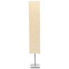 vidaXL Floor Lamp with Steel Stand 135 Cm Beige