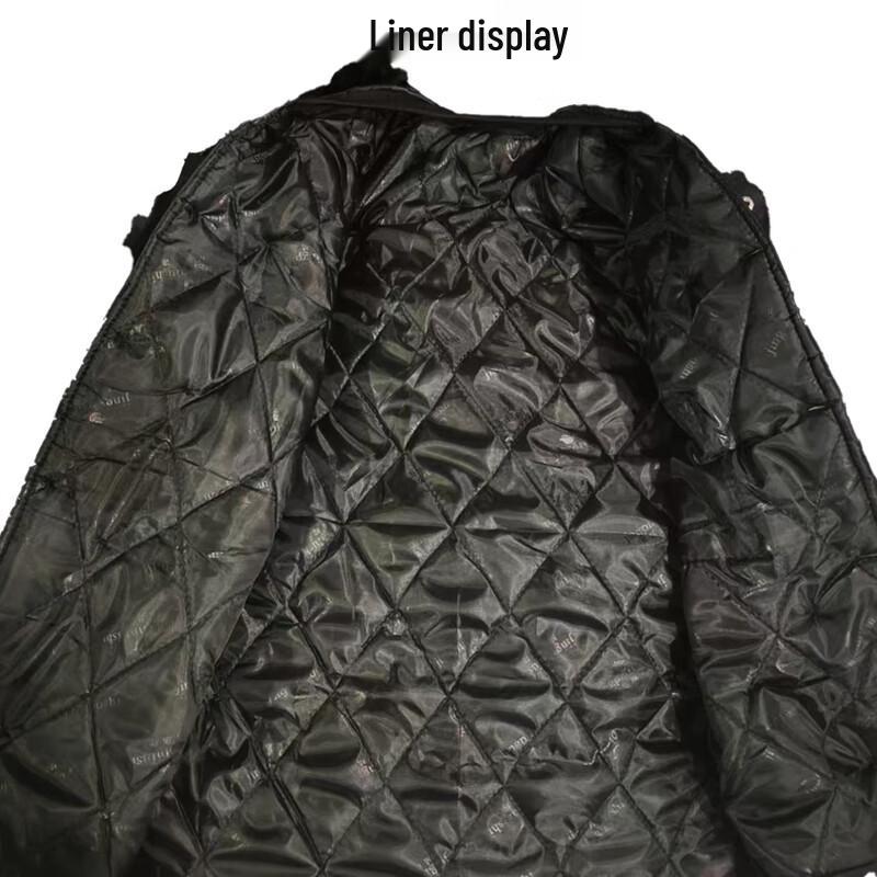 Tianhengyucheng Men's Winter Warm Long Cotton Coat